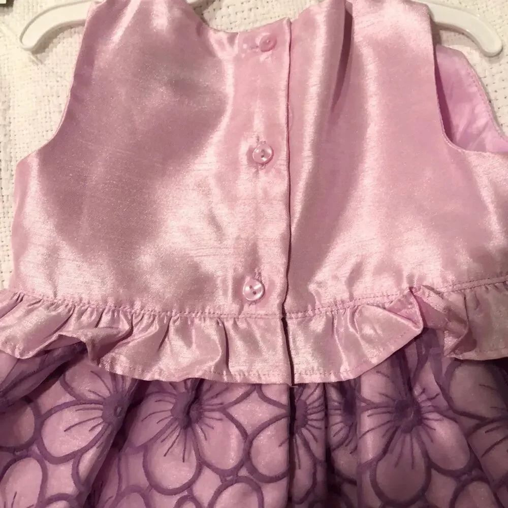 Gymboree Lavender floral dress 18-24m NWT perfect